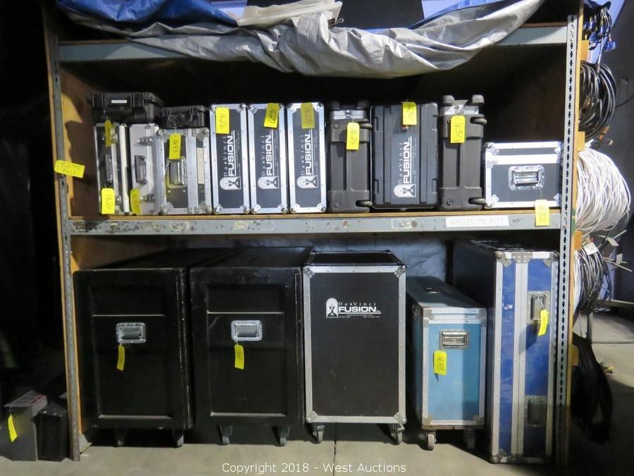 West Auctions Auction Online Auction of Pallet Racking, Shelving