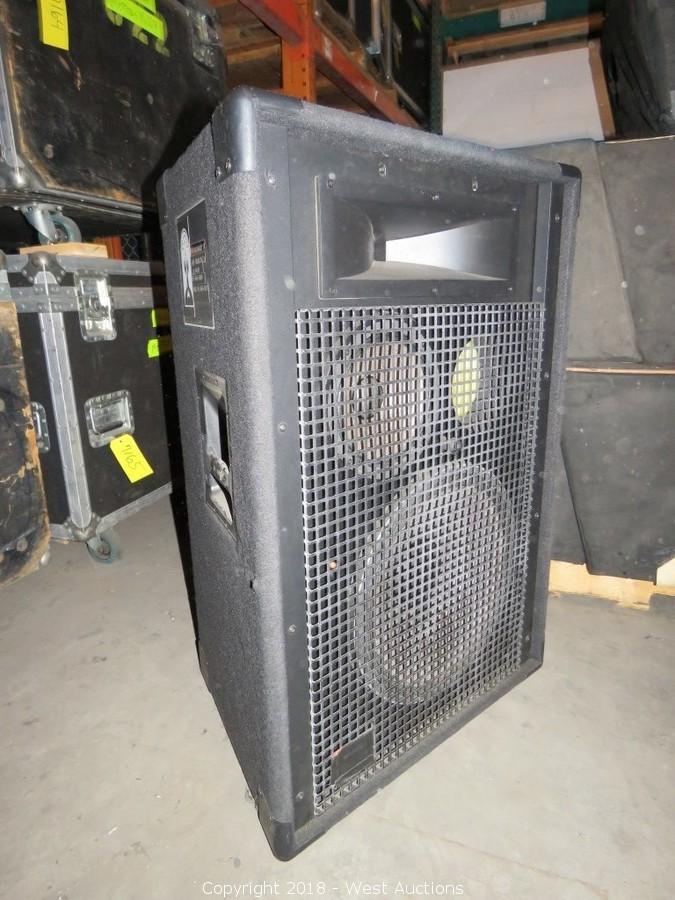 West Auctions - Online Auction of PA Speakers, Staging and Road Cases in SF Bay Area ITEM: JBL Pa SR 4735A Speakers