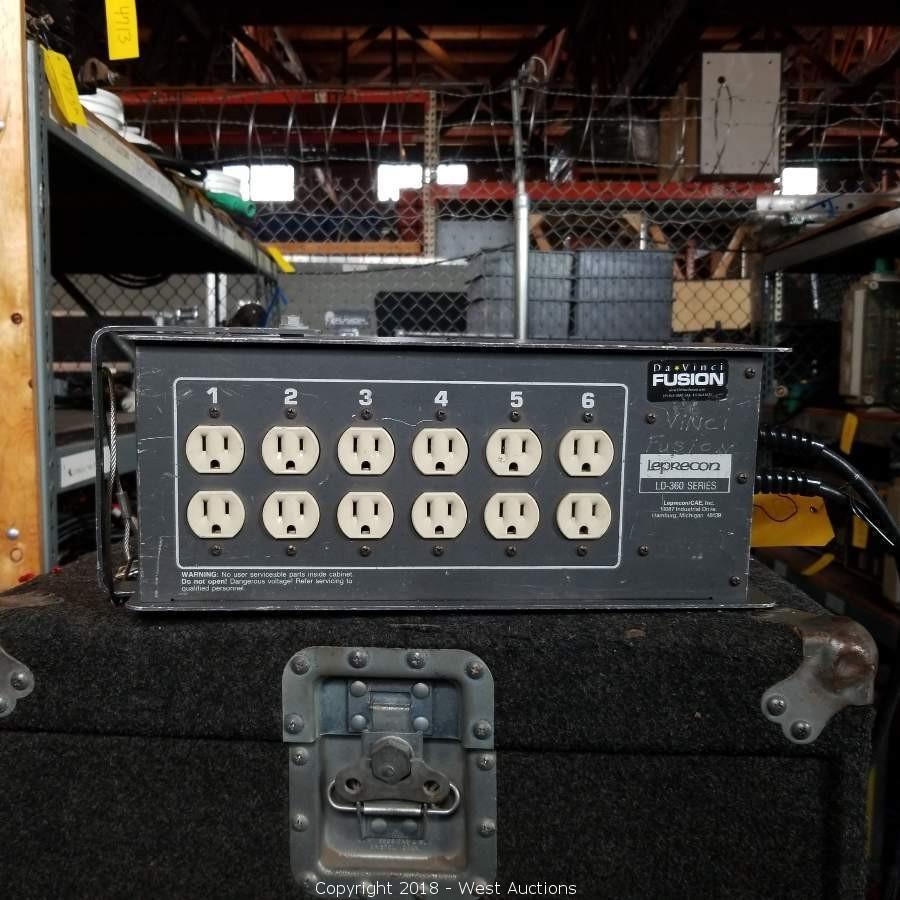 West Auctions Auction Online Auction of Stage Lighting Cables and Power Cords (Part 2 of 2