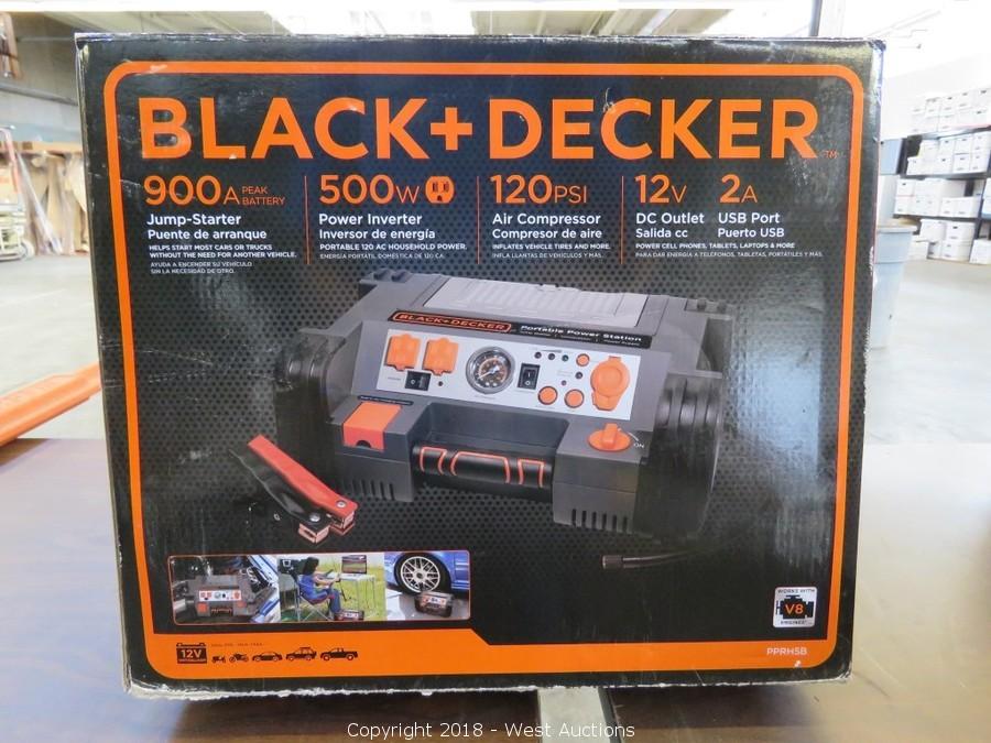 black & decker jump box