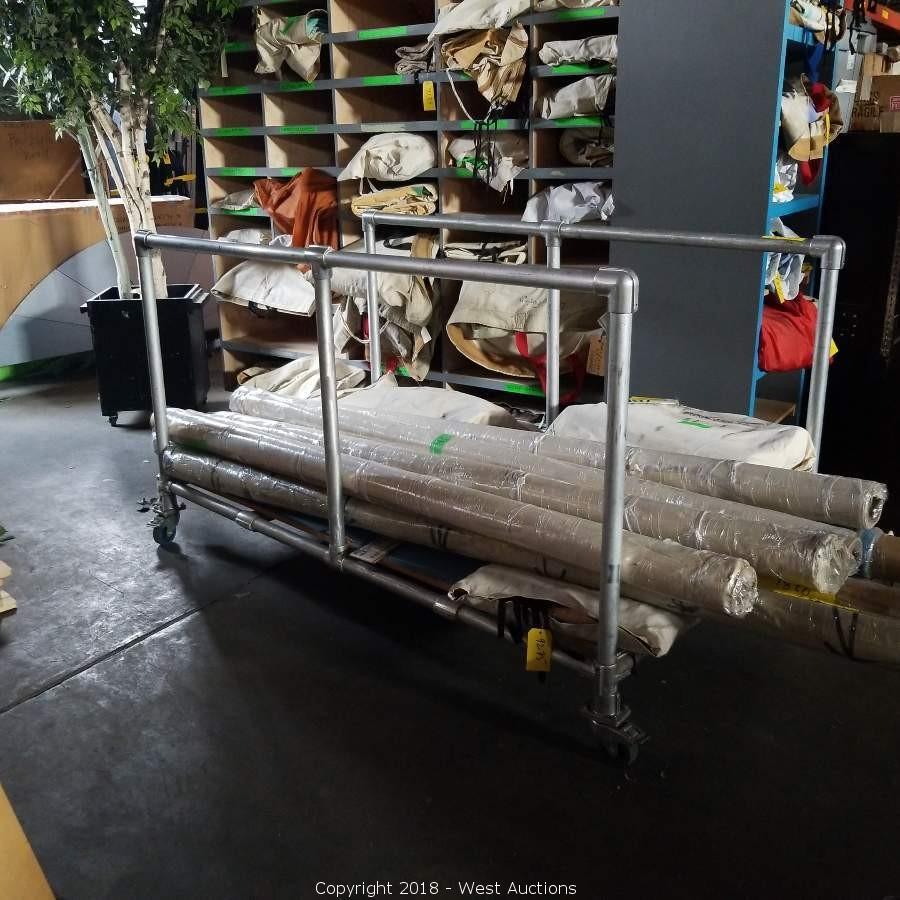 West Auctions Auction Online Auction of Pallet Racking, Shelving