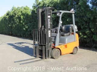 Toyota 3,250 LB Capacity Propane Forklift 