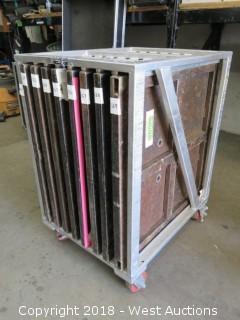 Aluminum Truss Plate Organizer Cart (No Plates)