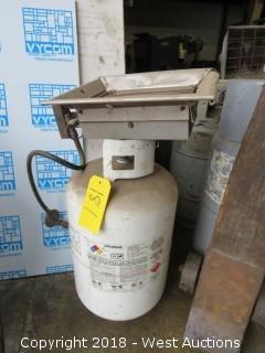 Detroit Radiant Propane Heater with Tank