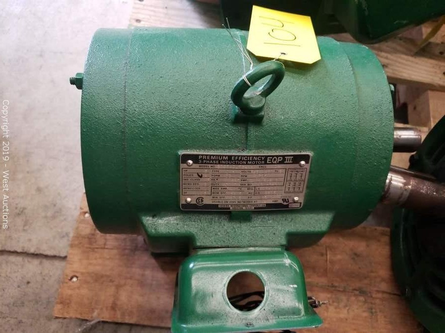 Online Auction of Induction Motors, Mayline C-File Cabinets, Office Furniture, and More