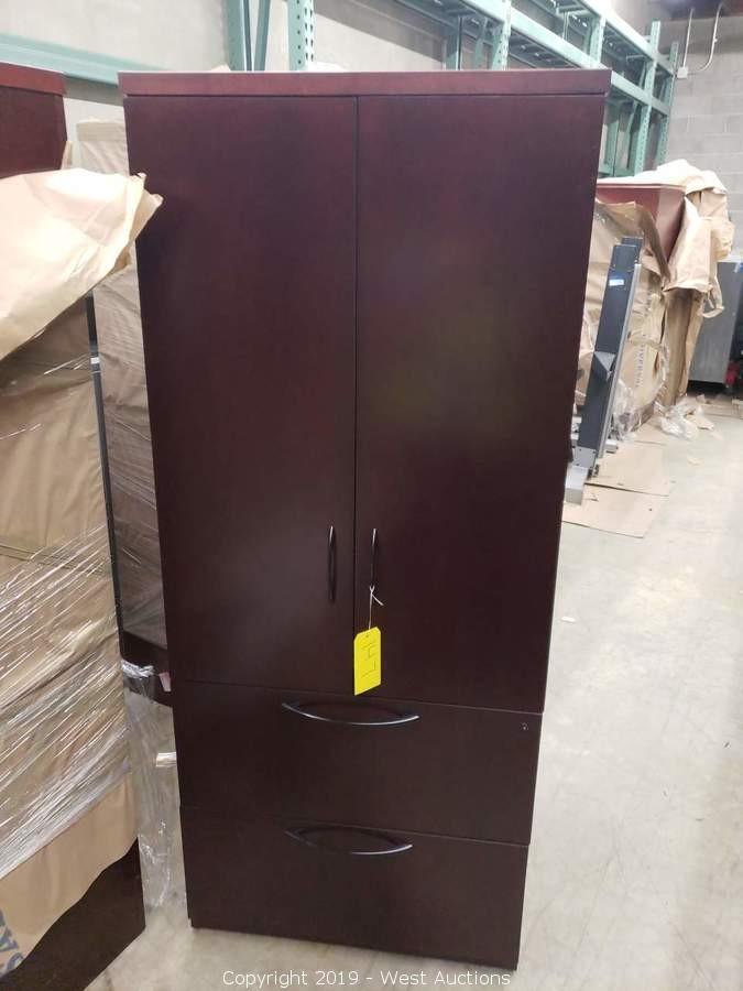Online Auction of Induction Motors, Mayline C-File Cabinets, Office Furniture, and More