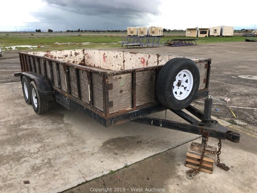 Online Auction of Pickup Trucks, Trailers, Machine Shop Equipment, and More in Chowchilla, CA