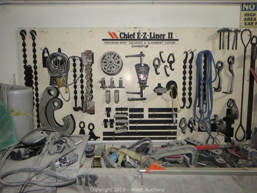 West Auctions Auction Complete Liquidation of Bay Area Auto Body