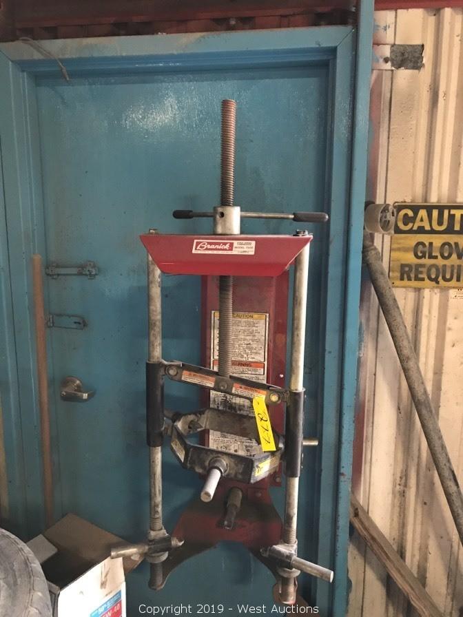 West Auctions Auction Complete Liquidation of Bay Area Auto Body Shop in Newark, CA ITEM