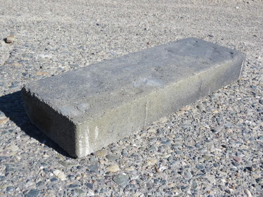 West Auctions Auction Online Auction Of Concrete Retaining Wall