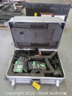 (2) Sony VA-325A Cameras With Accessories And Road case
