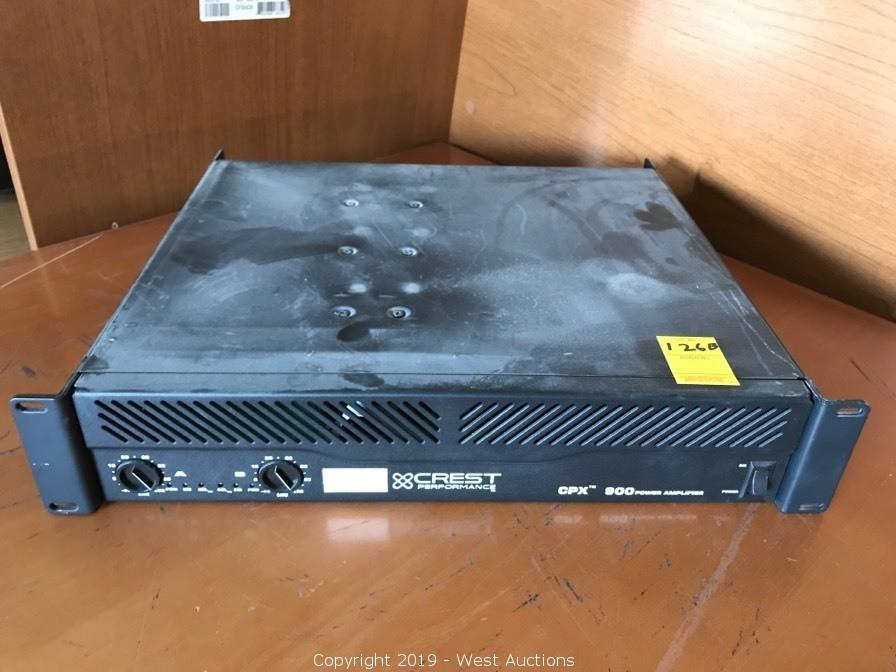 West Auctions Auction Online Auction of Audio Visual and Commercial Kitchen Equipment ITEM