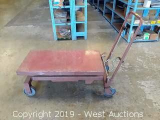 1,650 LB Capacity Hydraulic Lift Cart