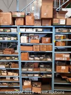 Hardware: 6' Hardware Rack Full Of Hardware And Electrical Components