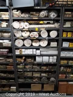 Full Rack: Buffer Wheels, Brushes, Tooling, And Components 