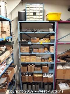 6' Rack With Scale Weights,  Tooling, Minilux Buffing Compound And More