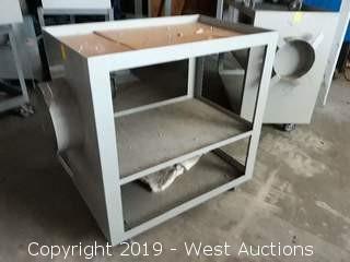  Three Level Steel Utility Cart 34"x22"x27"