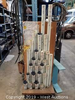 Portable Tube Organizer With Electrical Wire