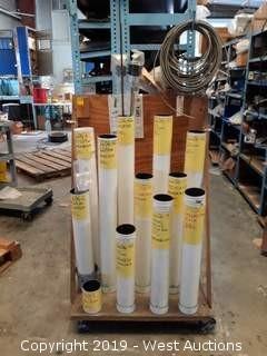 Portable Tooling Organizer With (3) 48" Bore Extenders 