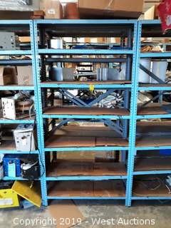 6' Metal Shelf  Material Rack