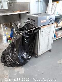 Paper Shredder with Cart