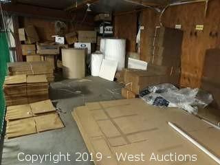 Packaging Boxes: Contents Of Full Upper Mezzanine 