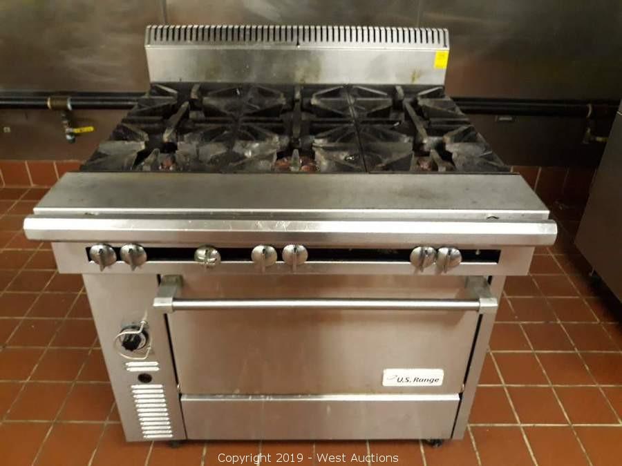 West Auctions Auction Online Auction of Used Commercial Kitchen