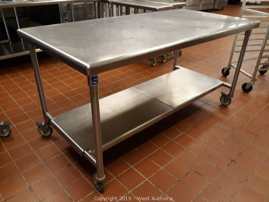 used restaurant stainless steel tables