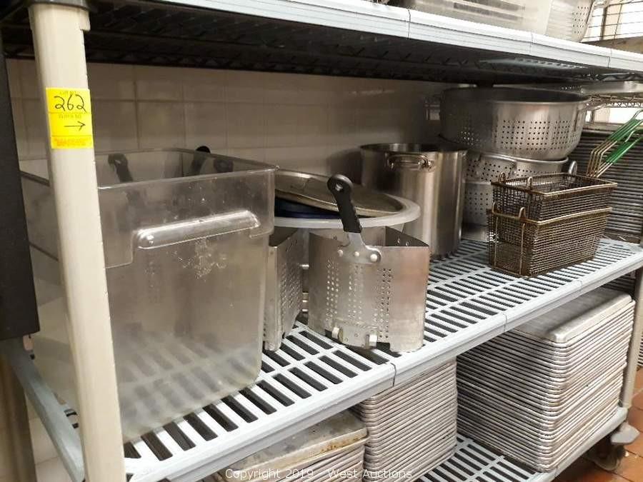 West Auctions Auction Online Auction of Used Commercial Kitchen