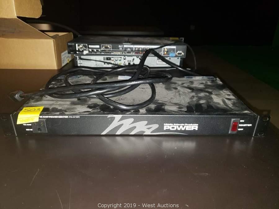 West Auctions Auction Online Auction of Professional Audio & Video