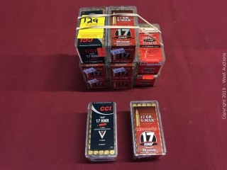 (10) Assorted 17 HMR/GR Boxes