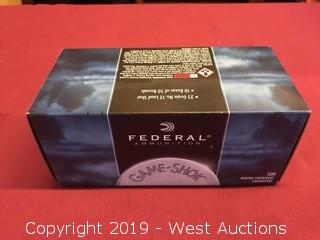 (10) Federal 22 Cal. Long Rifle 12 Shot Bird Shot Boxes