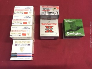 (7) Assorted 12 x 2-3/4"  2 Or 5 Shot Boxes