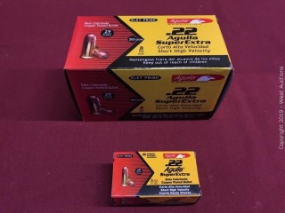 Brick Of (10) Aguila 22 Short High Velocity Boxes