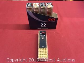 (5)  CCI 22 LR HP Mini Mag Boxes