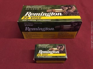 Brick of Remington 22 LR Viper Hyper Velocity Rimfire Boxes