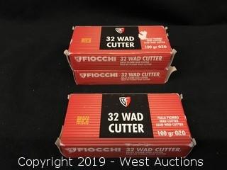 (3) Fiocchi 32 WAD Cutter Boxes