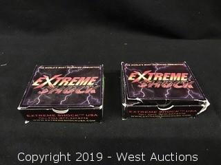 (2) Extreme Shock 357 SIG Boxes