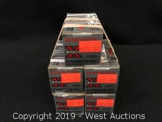 (5) Winchester 22 Win Mag Cartidges