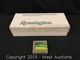 (25) Remington 22 Long Rifle Cartridges