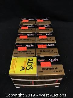 (10) PMC Starfire 38 Special SFHP Boxes