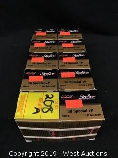 (10) PMC Starfire 38 Special SFHP Boxes