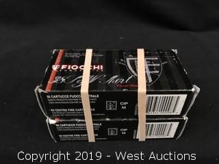 (2) Fiocchi 38 S&W Corto Short Boxes