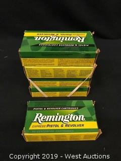 (5) Remington 38 Short Colt Boxes