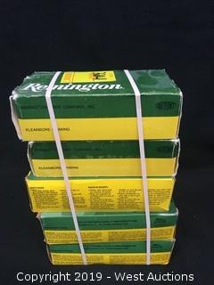 (5) Remington 41 Rem. Mag. Boxes