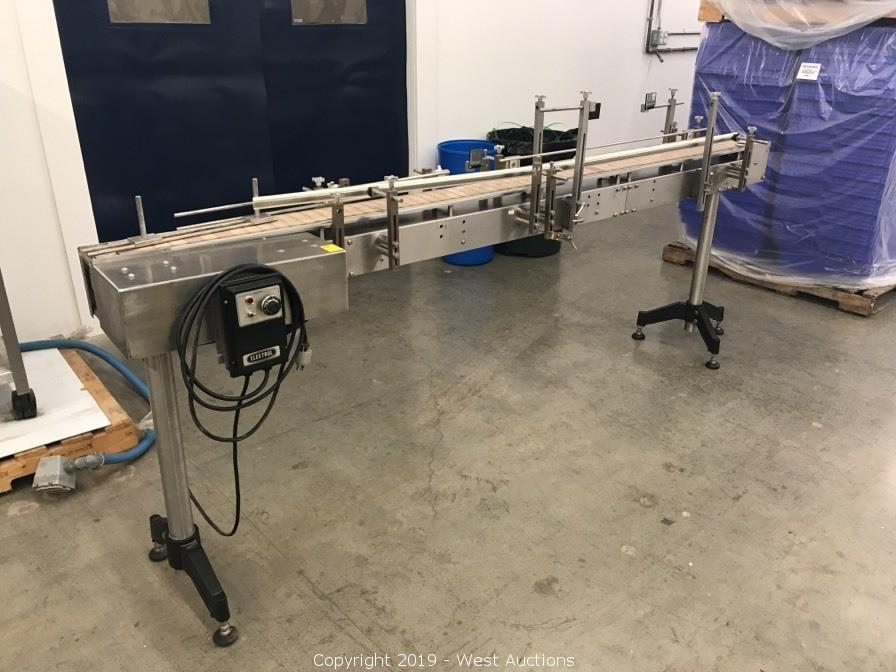Online Auction of Assembly Conveyor, Wrapping Machines, and Laboratory Equipment in Northern California