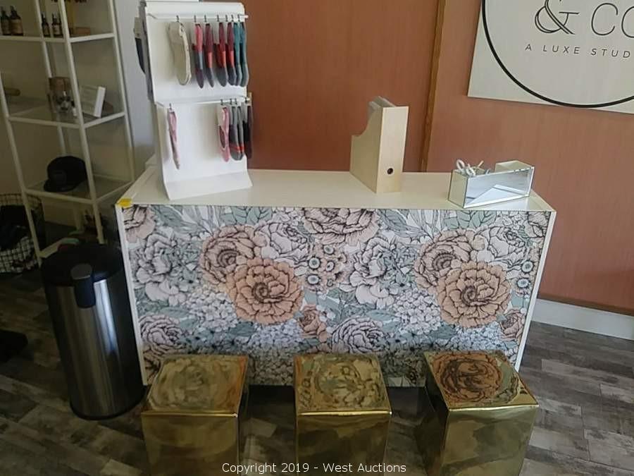West Auctions Auction Complete Liquidation of Pilates and Co. in Redding, CA ITEM Reception