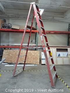 Werner 10' Fiberglass Folding Ladder