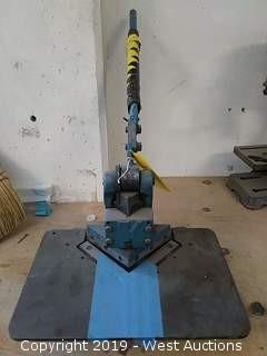 Kidder 68B 6" × 6" 16 Ga Hand Notcher
