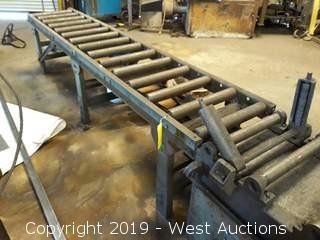 10' X 18" Roller Table